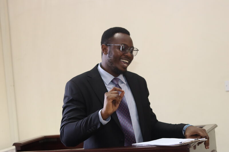 Rod Parsley Mwangi presenting